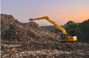 Where and when was the recycling carried out for the first time? Recycling history